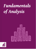 Cover of Fundamentals of Analysis