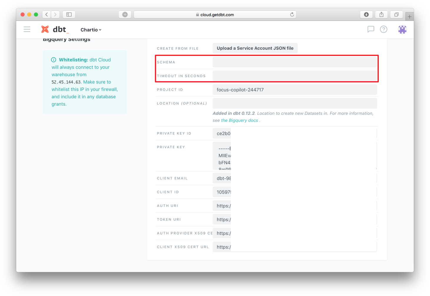 shows what fields in the file still needs to be filled out